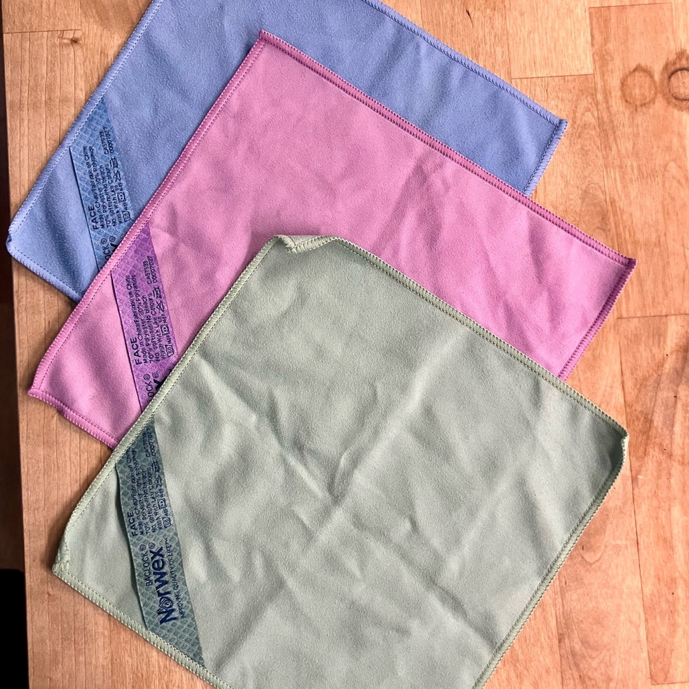 Norwex Cloth Trio - Lavender, Sky, Sage
